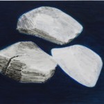 白石 No.1 White Stone No.1，2017，布面油画 oil on canvas，180x130cm