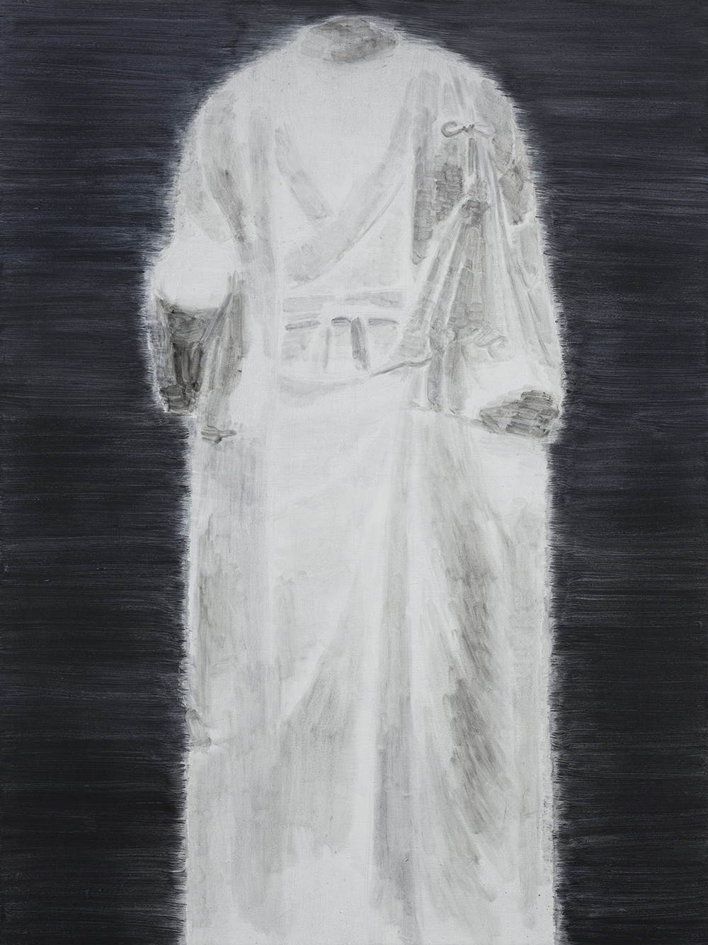 White Marble Figure of Buddha No.7