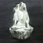 White Marble Figure of Buddha(s)